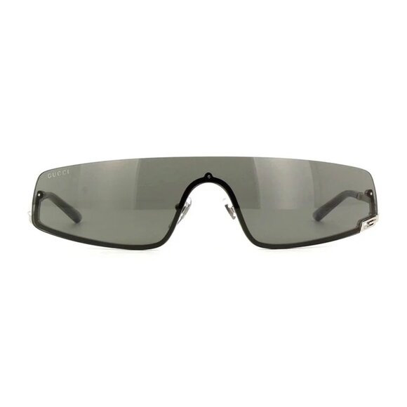 Gucci Black and Silver Sunglasses main image 4
